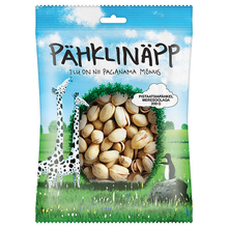 Pistaatsiapähkel meresoolaga, PÄHKLINÄPP, 200 g