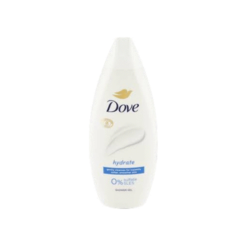 Dušigeel DOVE Hydrate 250ml