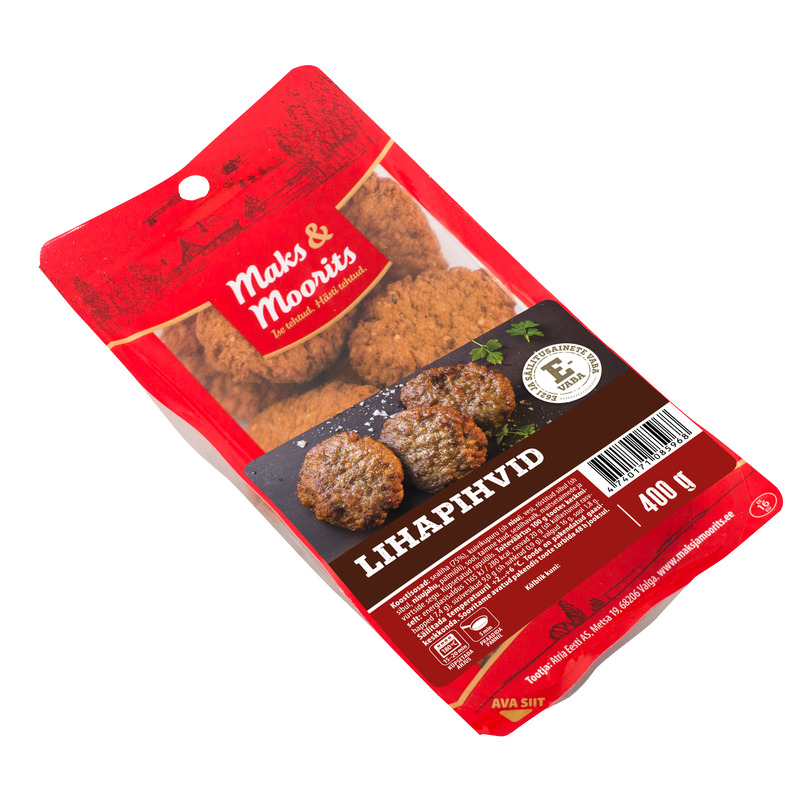 Lihapihvid, MAKS & MOORITS, 400 g