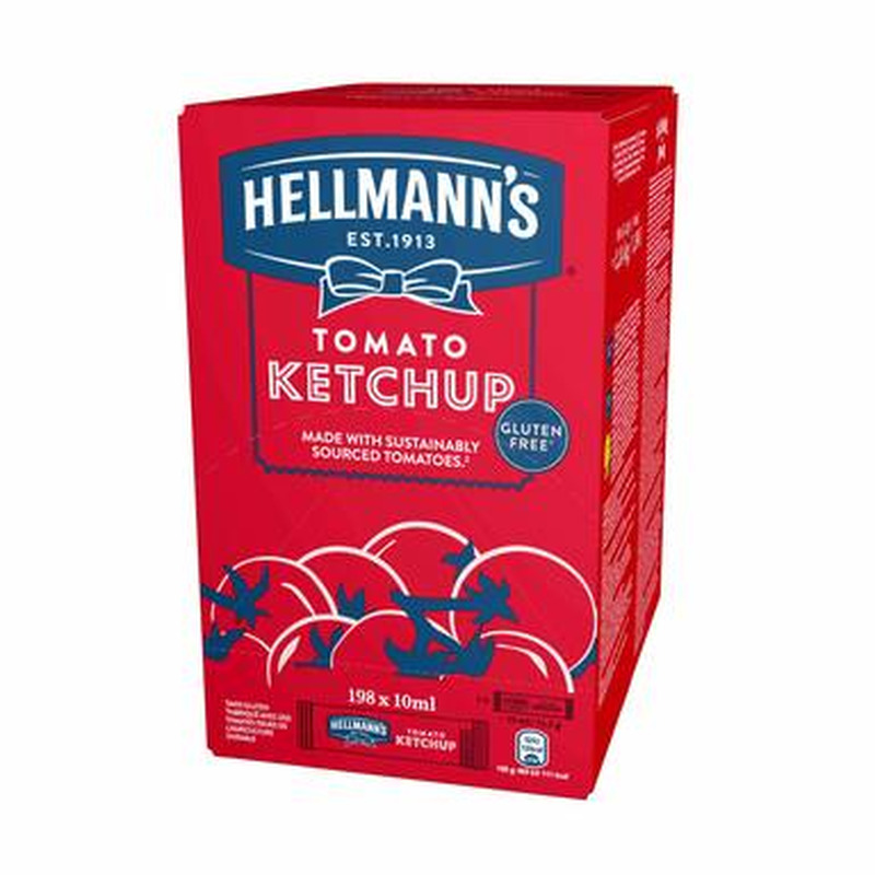 HELLMANN'S Ketšup portsjoni 198tk x 10ml