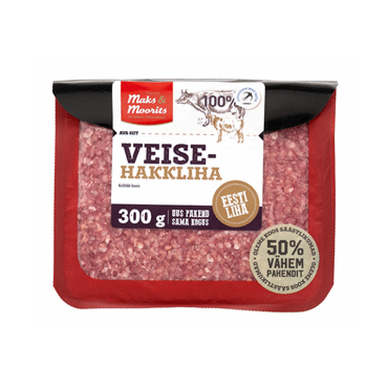 Veisehakkliha, MAKS&MOORITS, 300 g