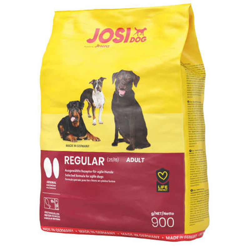 Koeratoit kuiv Josera Premium JosiDog Regular 900g