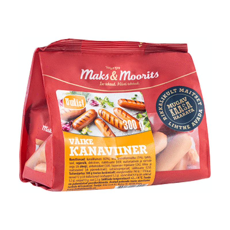 Väike kanaviiner M&M,300g