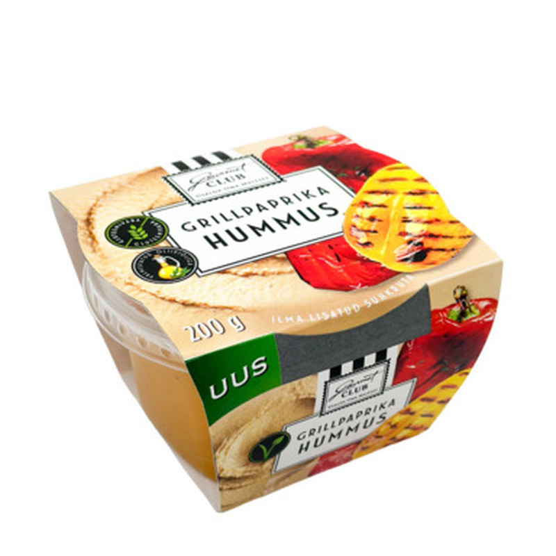 GOURMET CLUB Grillpaprika hummus 200g