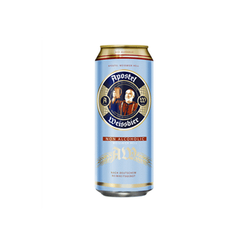 Alk.vaba nisuõlu APOSTEL Weissbier 500ml