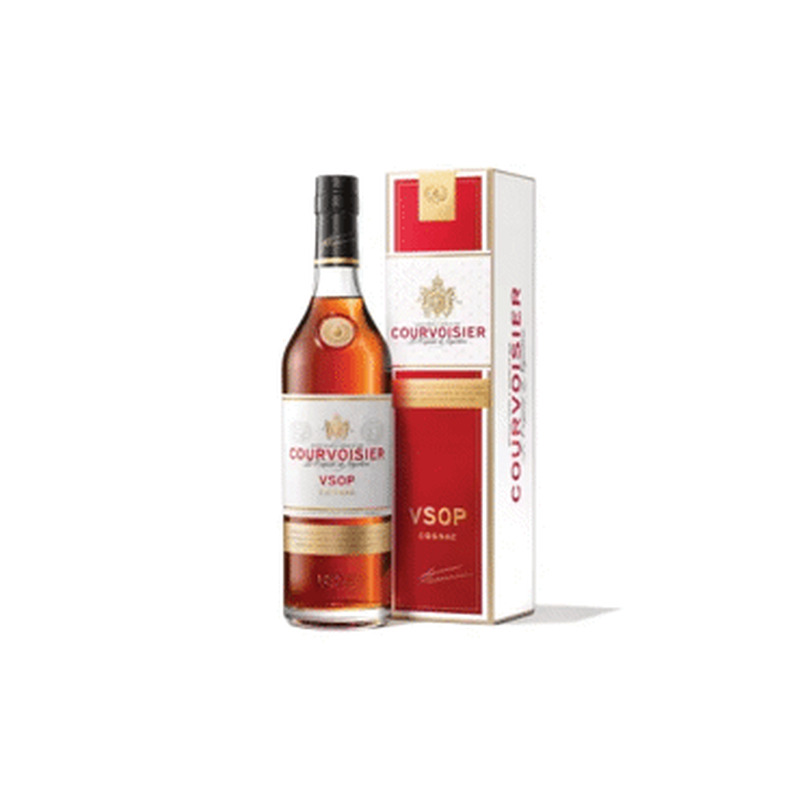 Cognac COURVOISIER VSOP 40% 700ml +karp