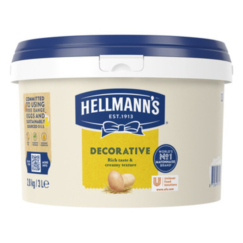 HELLMANN'S Majonees Decorative 78% 3l