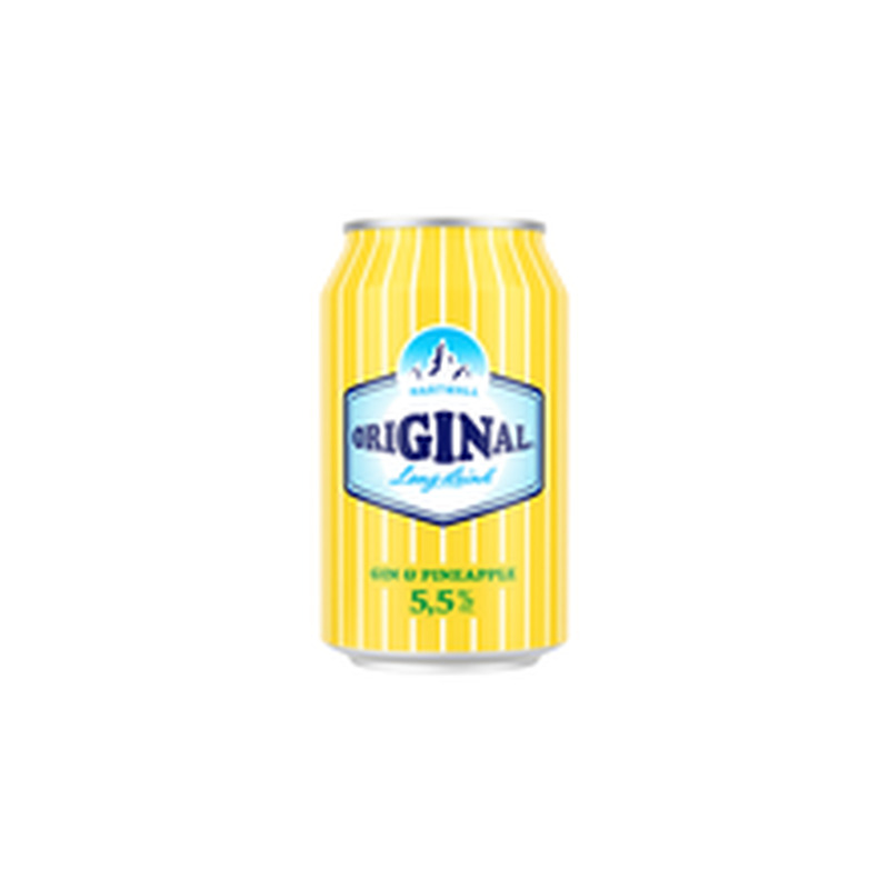 Hartwall Original Long Drink Pineapple muu alkohoolne jook 5,5%vol 330ml