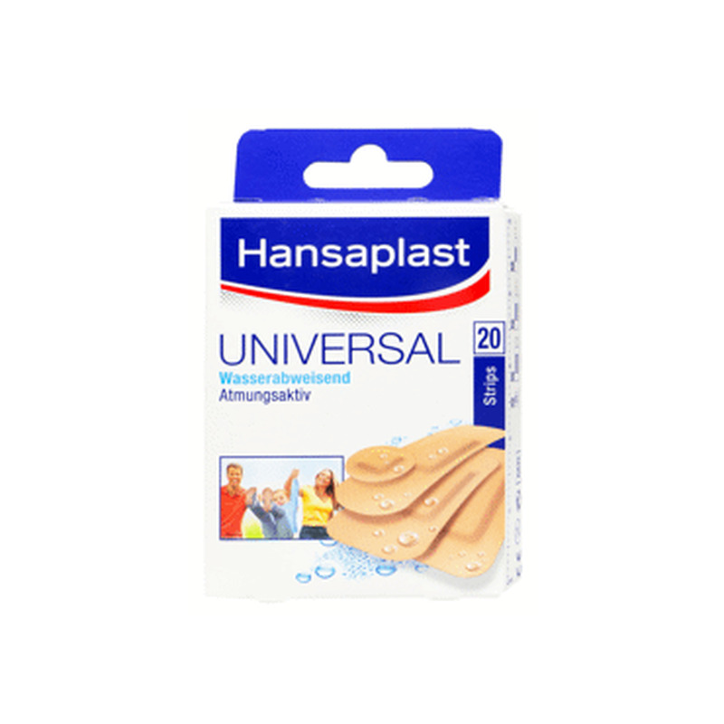 Plaaster HANSAPLAST Universaal 20 tk