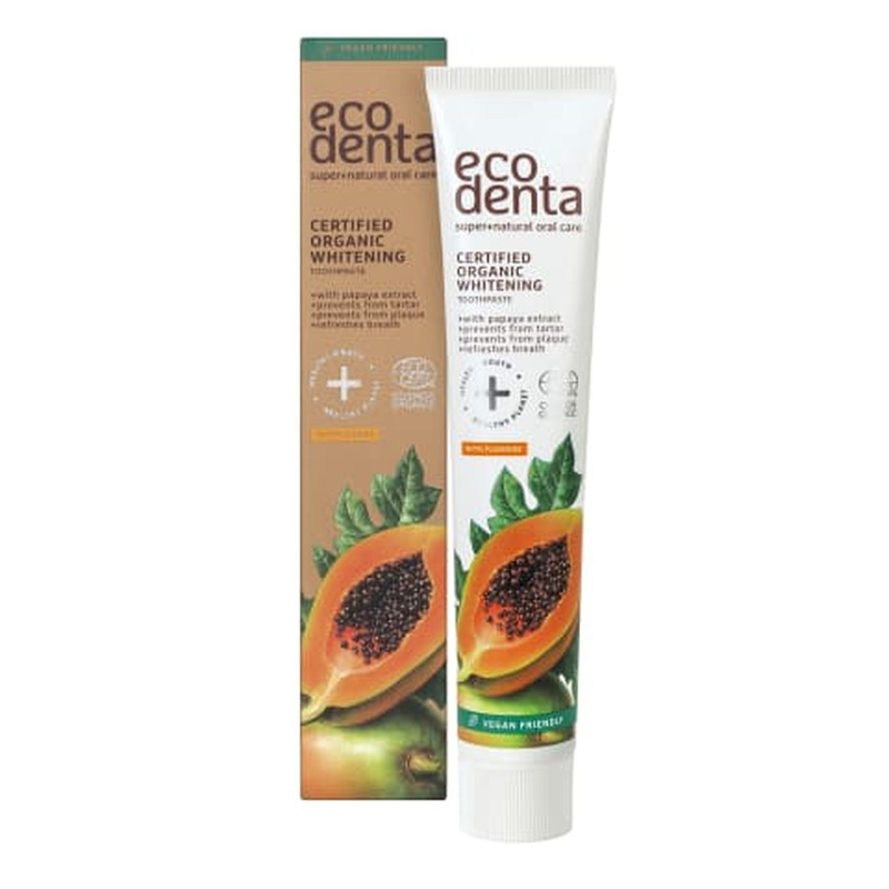 Hambapasta Ecodenta Organic Whitening 75ml