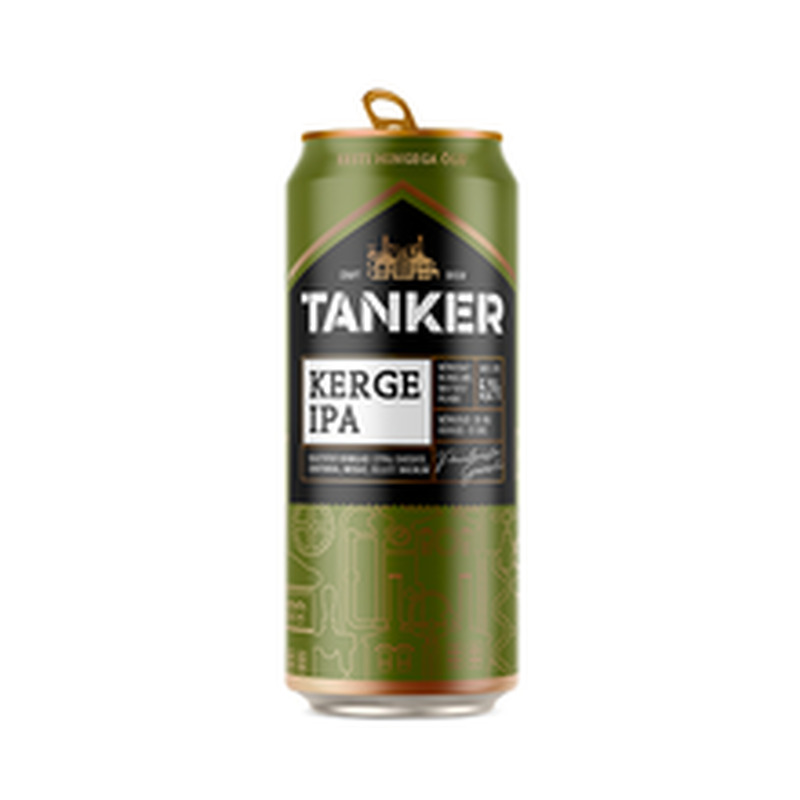 Tanker Kerge IPA hele õlu 5.2% vol 0.5L