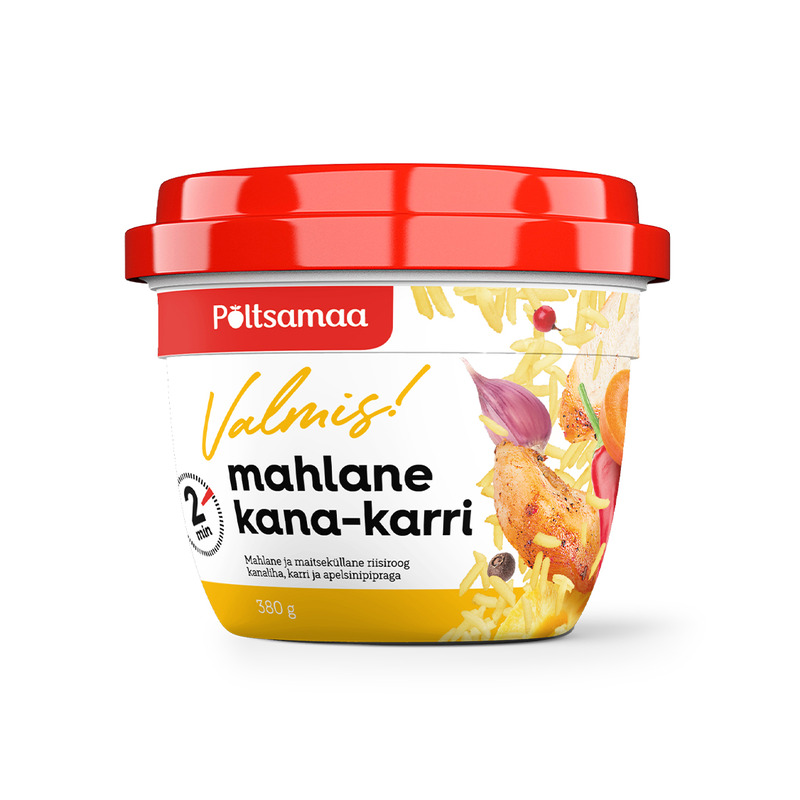 Mahlane kana-karri Valmis!, PÕLTSAMAA, 380 g