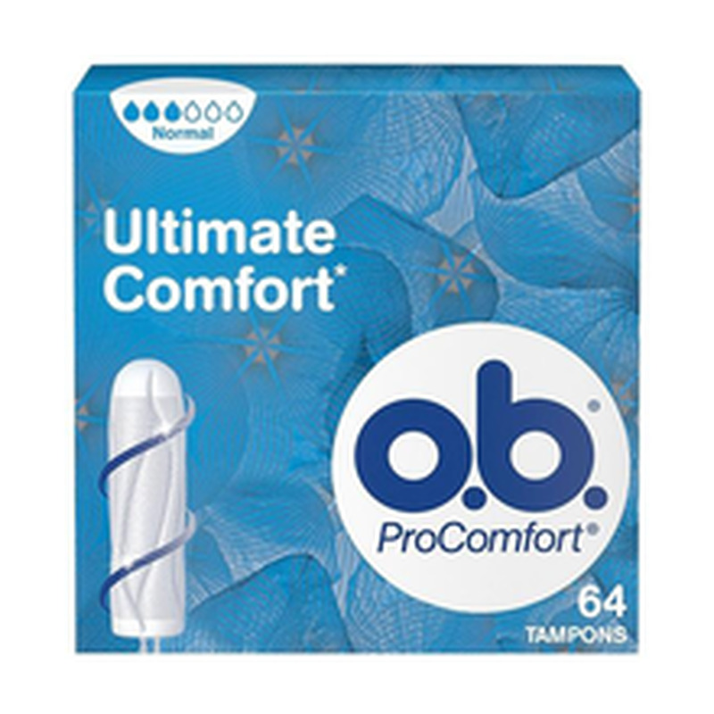 O.B. procomfort normal tampoon 64 tk