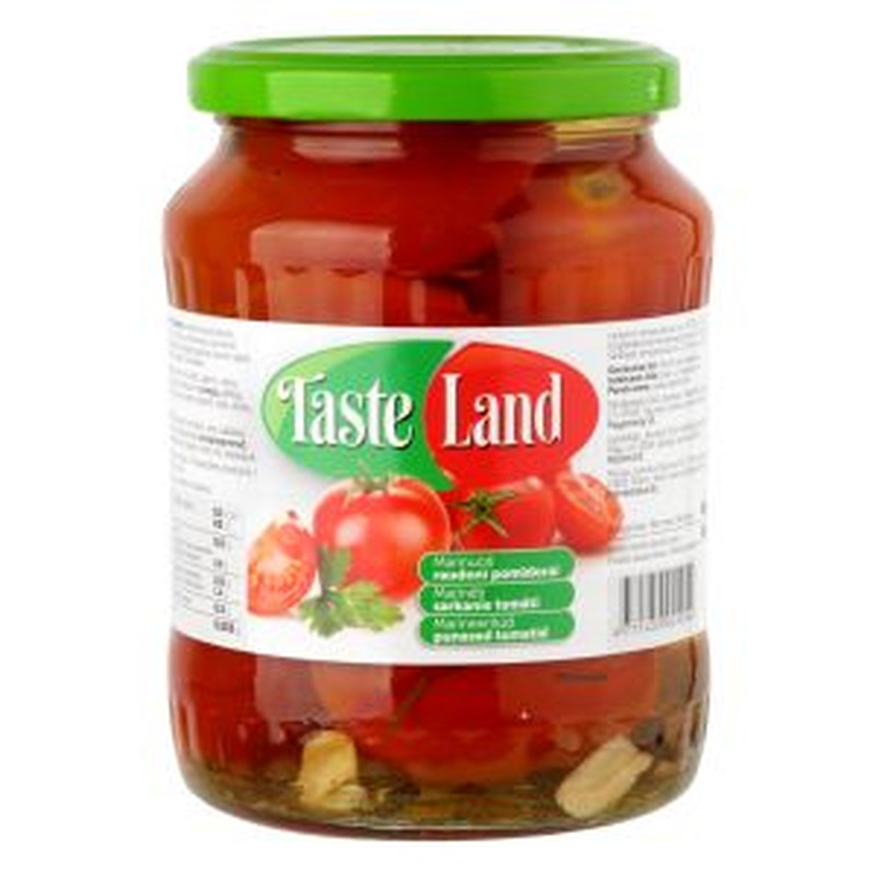 Taste Land Punased tomatid marineeritud 660g