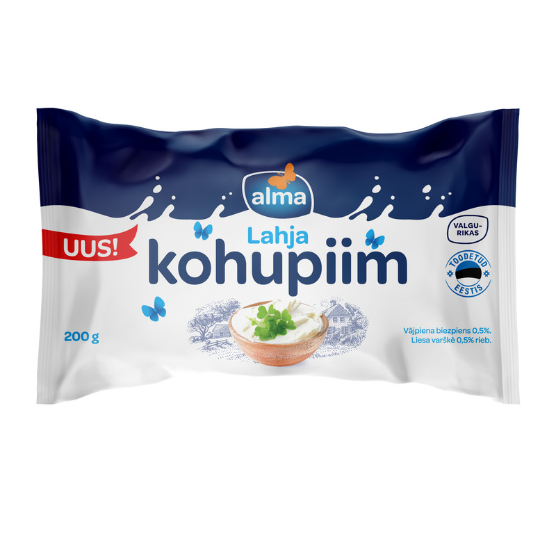 Kohupiim lahja, Alma, 200 g