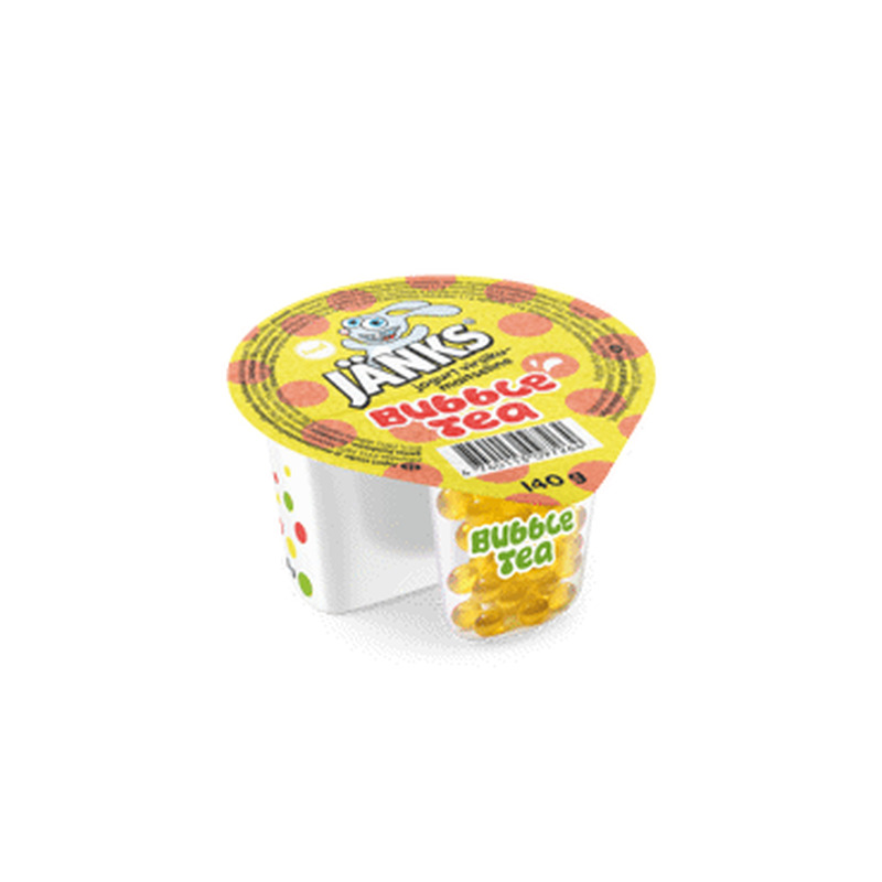 Jogurt JÄNKS Bubble Tea virsik, 140g