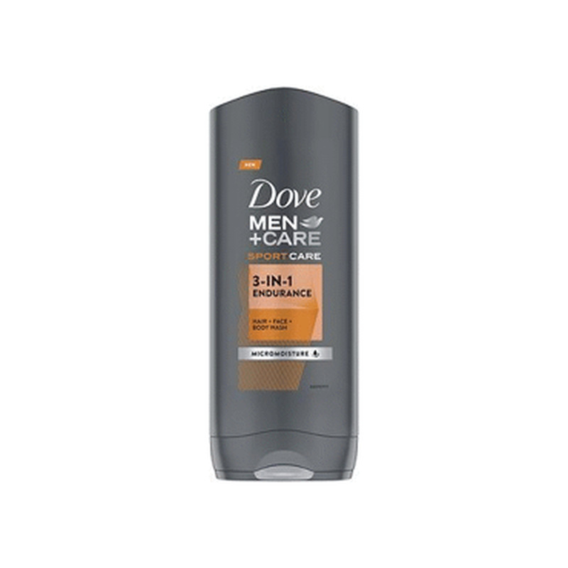 Dušigeel DOVE Men Sport 3in1, 400ml