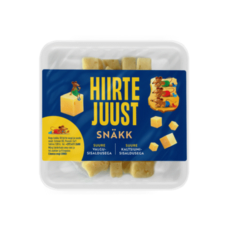 Juust snäkk HIIRTE JUUST, 175g