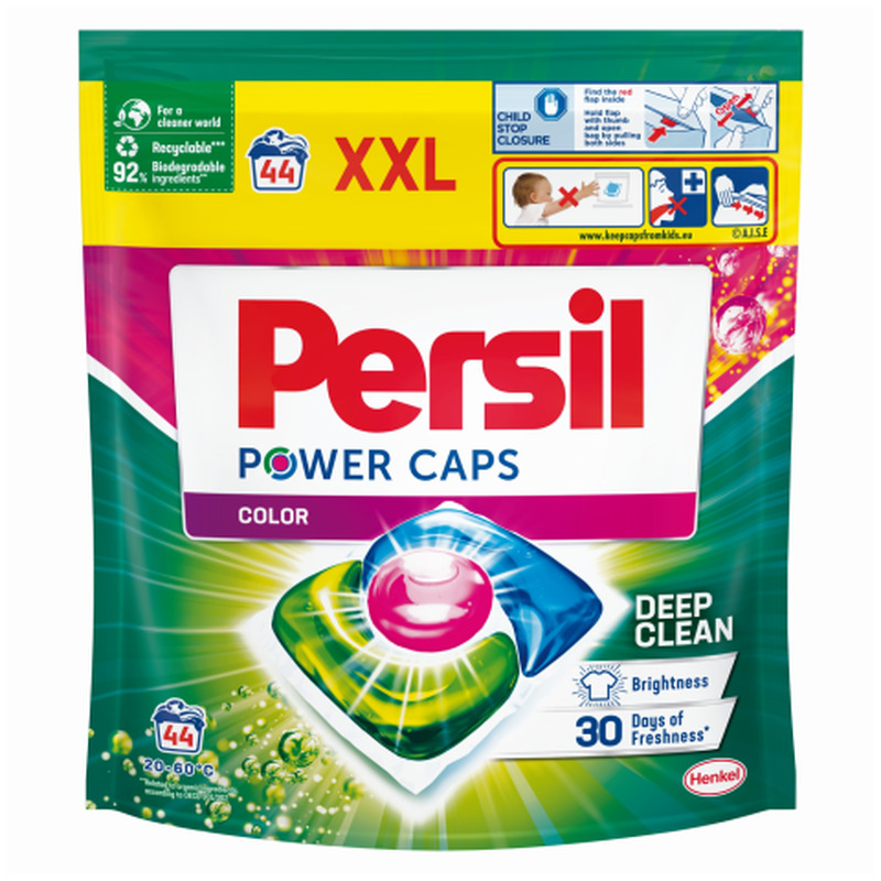 Pesukapslid Persil Power Caps Color 44pk