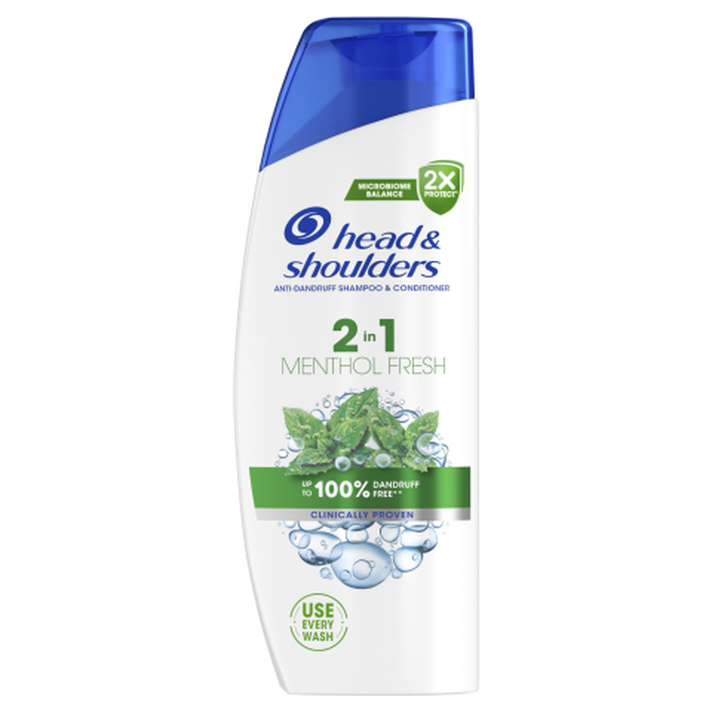 Šampoon Head&Shoulders Menthol 2in1 330ml