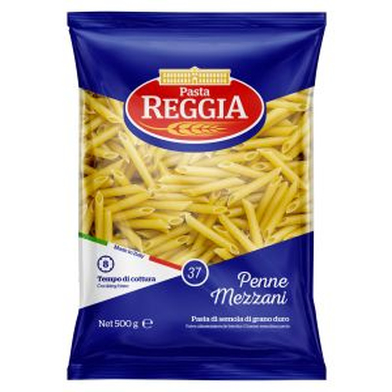 Penne Mezzane (peenike torumakaron), REGGIA, 500 g