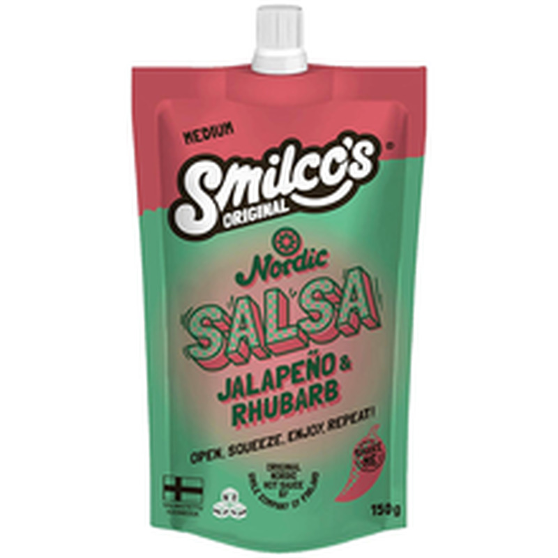 Smilco Nordic jalapeno-rabarberi salsakaste 150 g