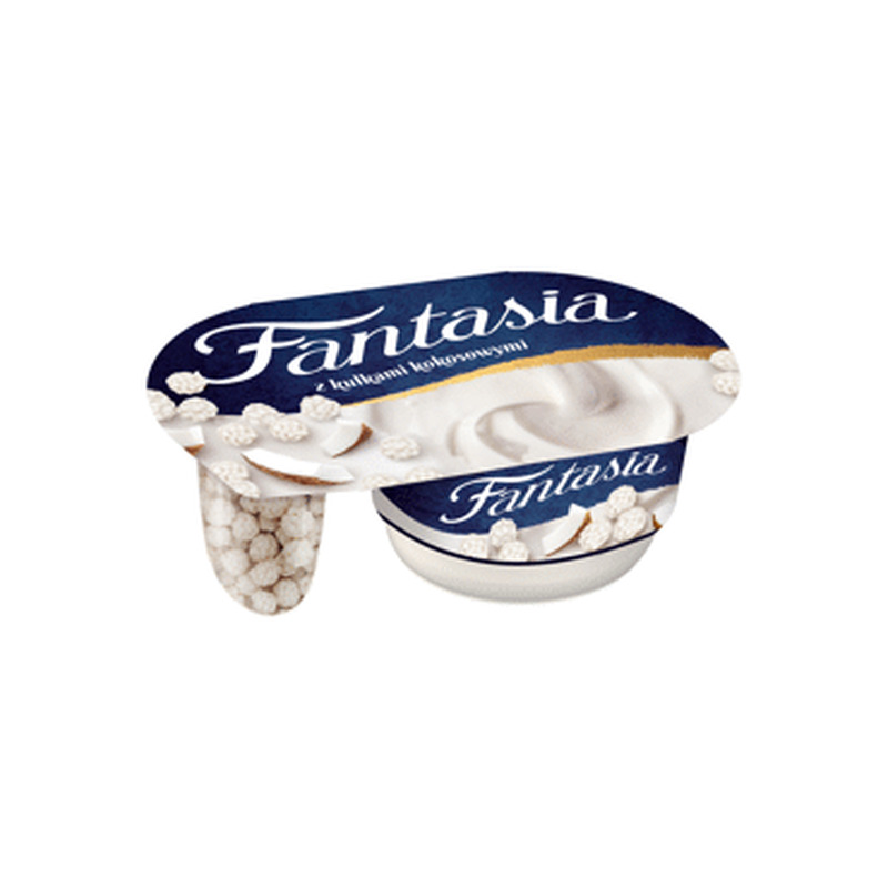 Jogurt FANTASIA kookospallidega , 98g