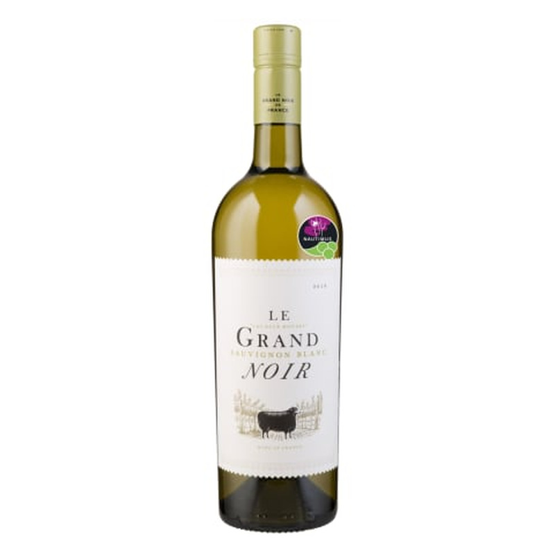 Kaitstud geograafilise tähisega vein Le Grand Noir Sauvignon Blanc 0,75l