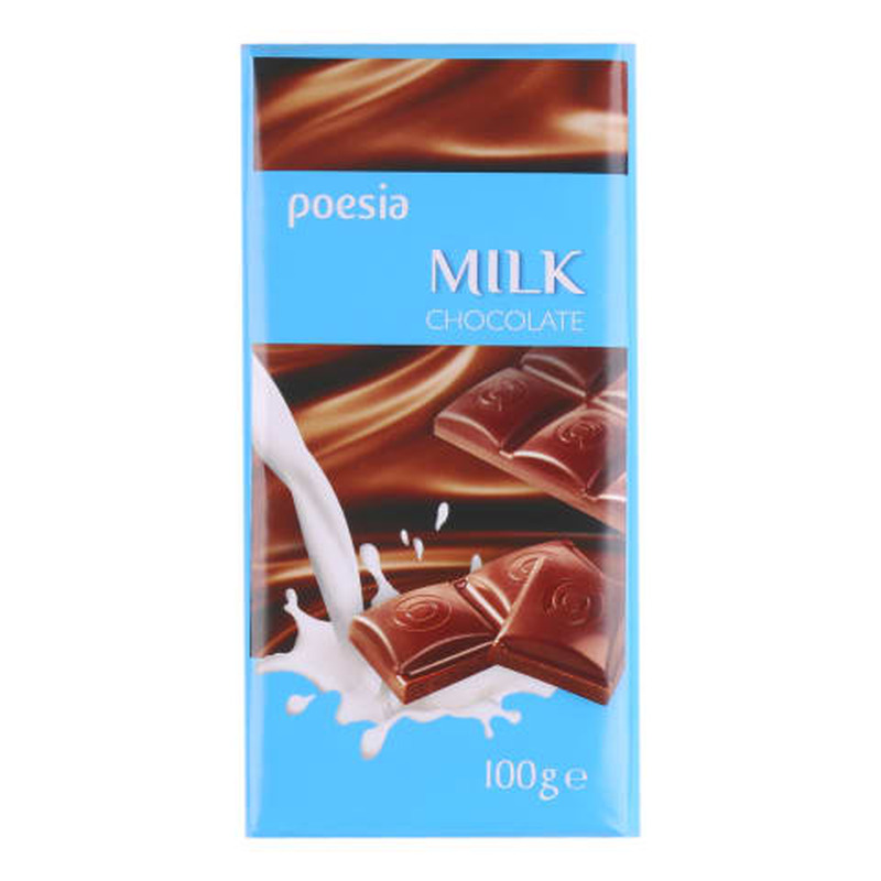 Piimašokolaad, POESIA, 100 g