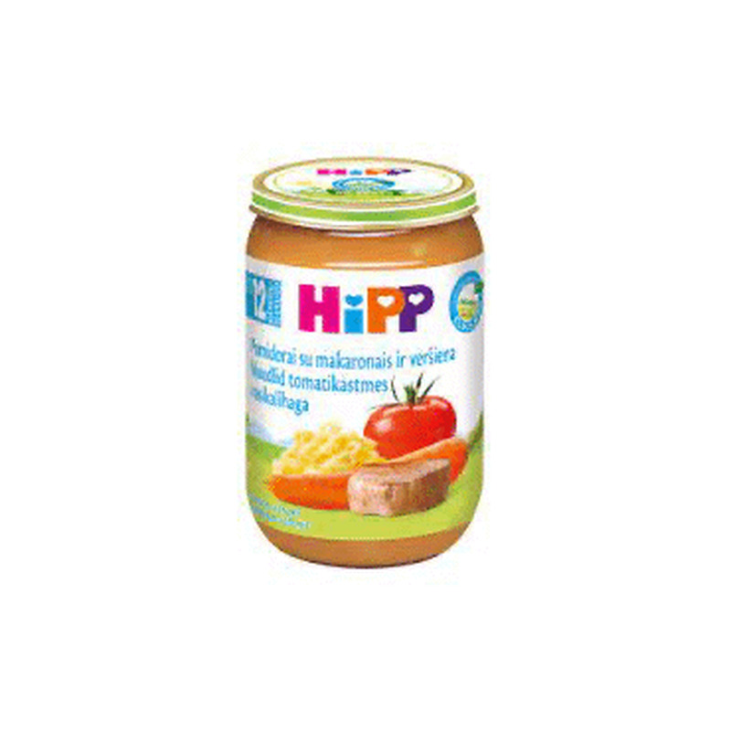 Tomati-nuudlipüree vasikalih.HIPP220g,1a