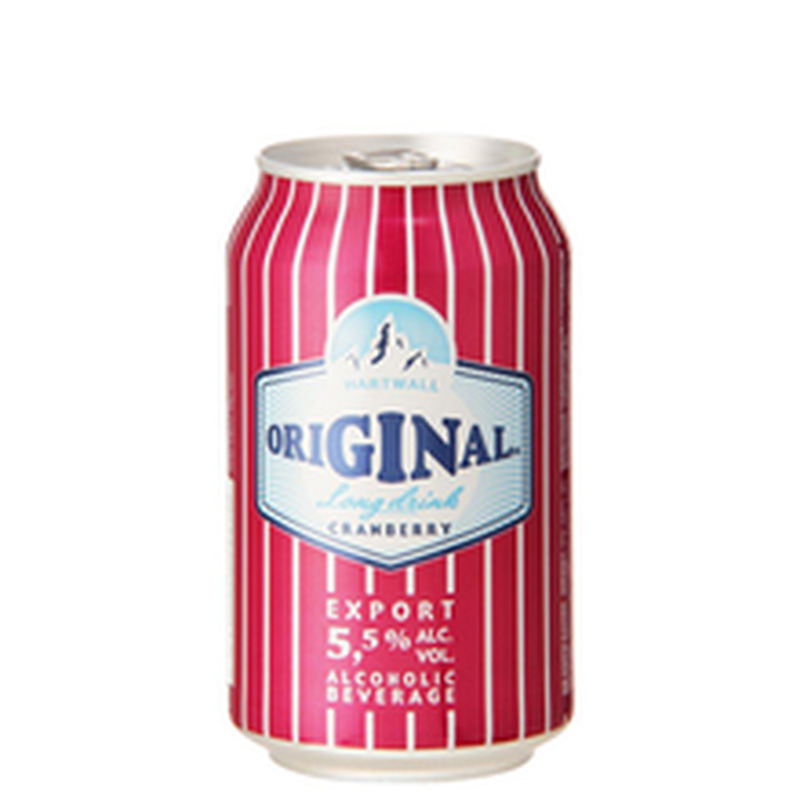 Hartwall original long drink cranberry 330ml