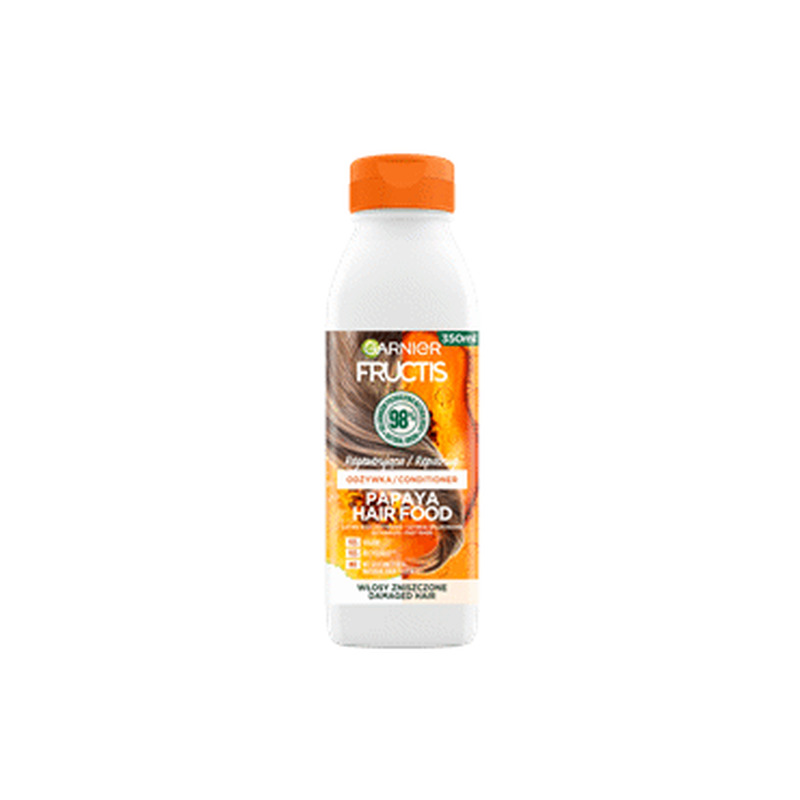 Palsam FRUCTIS Hair Food Papaya, GARNIER, 350 ml