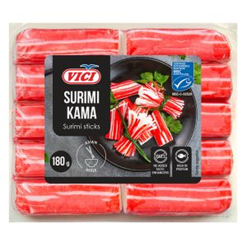 Surimipulgad Surimi Kama, VICI, 180 g