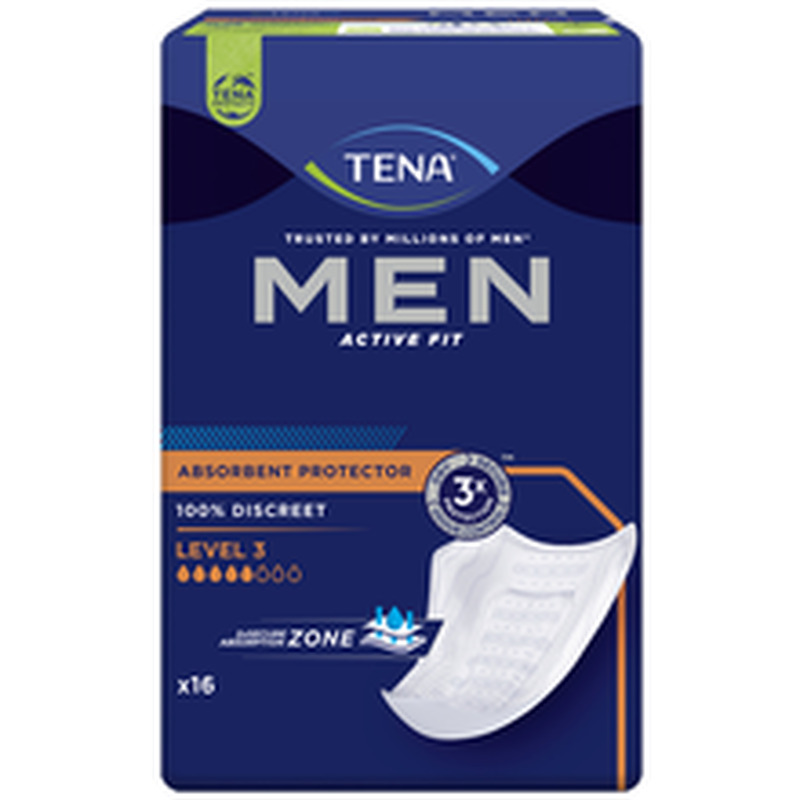 TENA INKONTINENTS 3 MEN 16tk