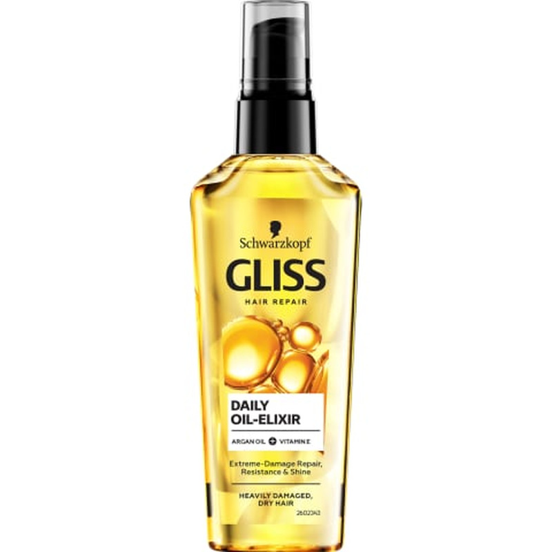 Õlieliksiir Gliss Kur ültimate repair 75ml