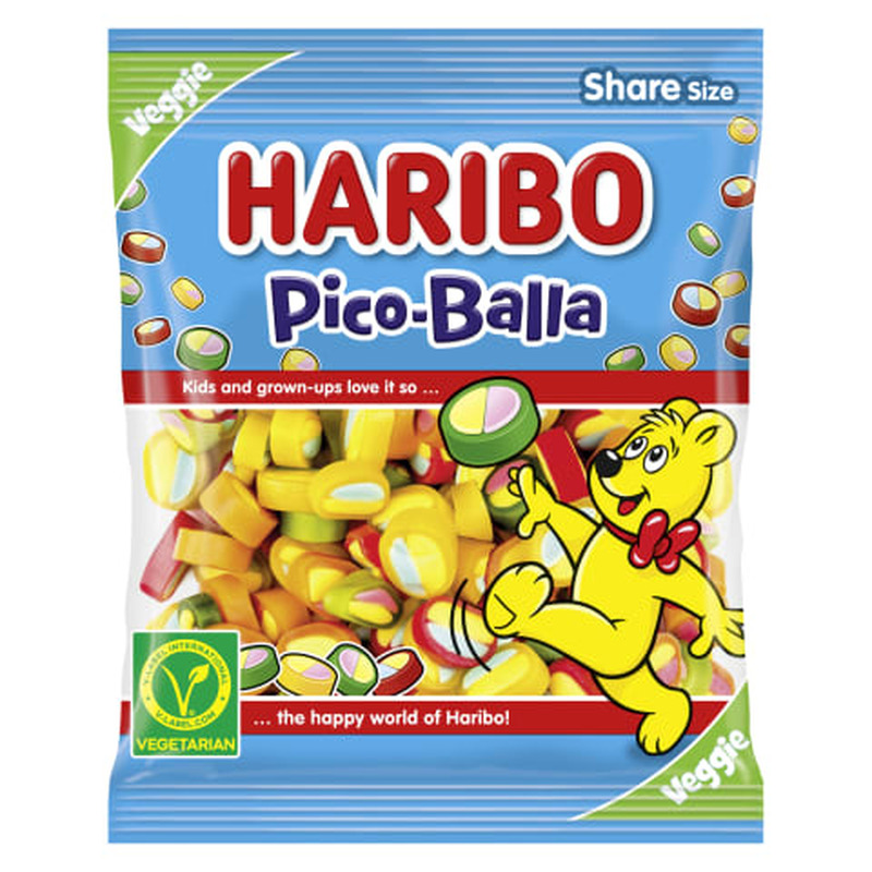 Kummikommid Pico Balla, HARIBO, 160 g