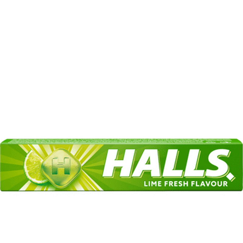 Pastillid Lime Vita-C HALLS 33.5g