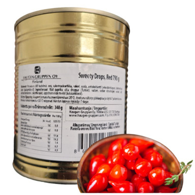 EKOFOOD Sweety Drops punased minipiprad 790g