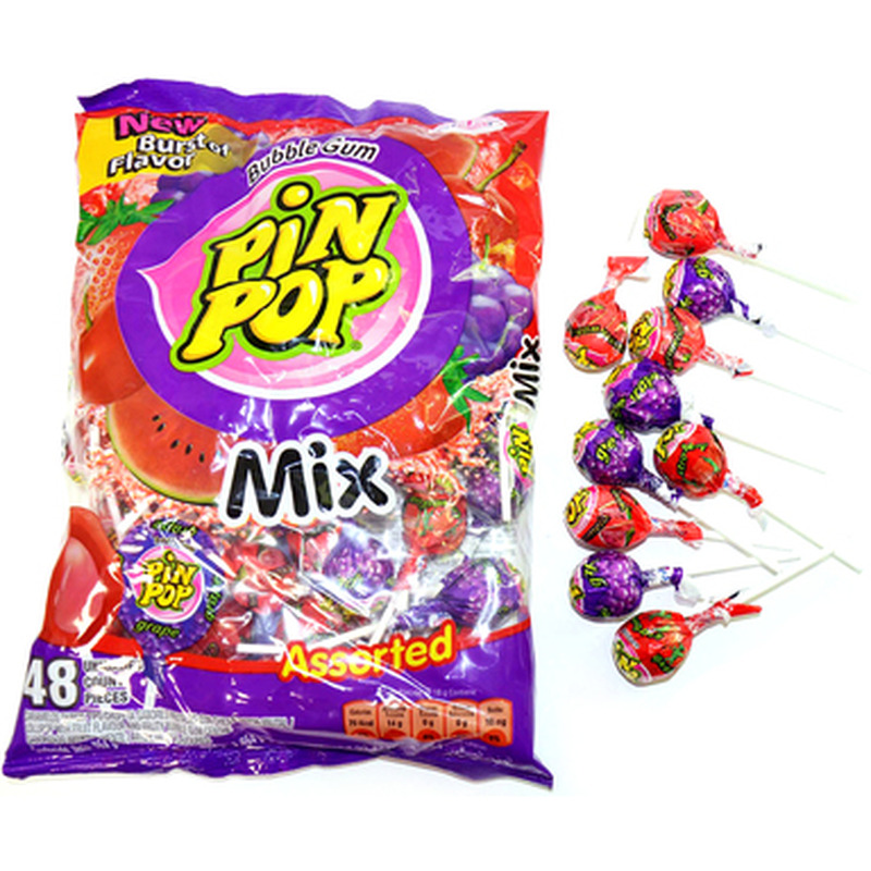 PIN POP Pulgakommid mix 864g (48tk)