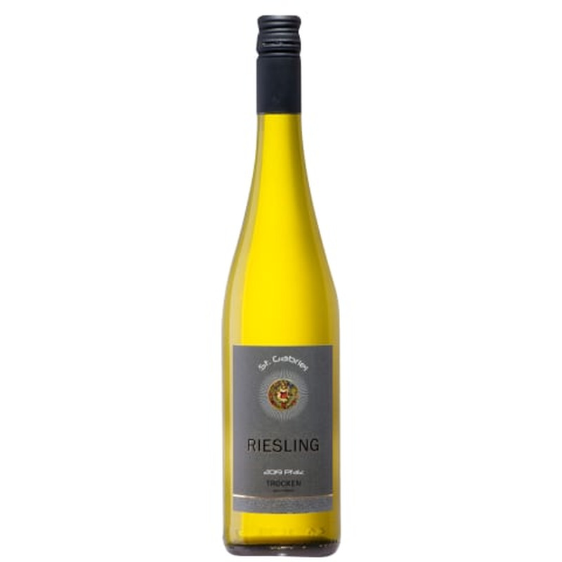 Kaitstud päritolunimetusega vein St. Gabriel Riesling 12%vol 0,75l