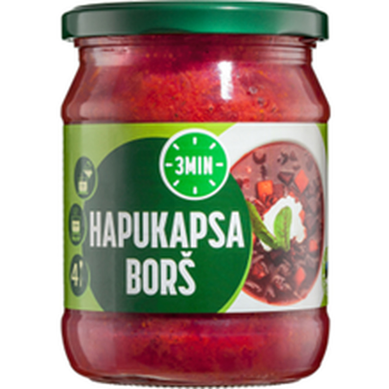 Hapukapsaborš, 3MIN, 480 g