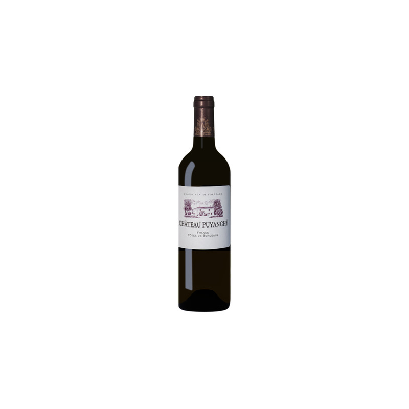 KAST 6 tk! Chateau Puyanché Cotes de Bordeaux rouge 75cl 14,5%