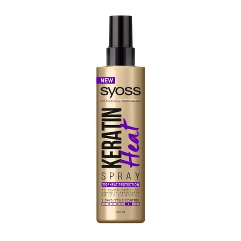 Kuumakaitse Syoss keratin 200ml (sprei)