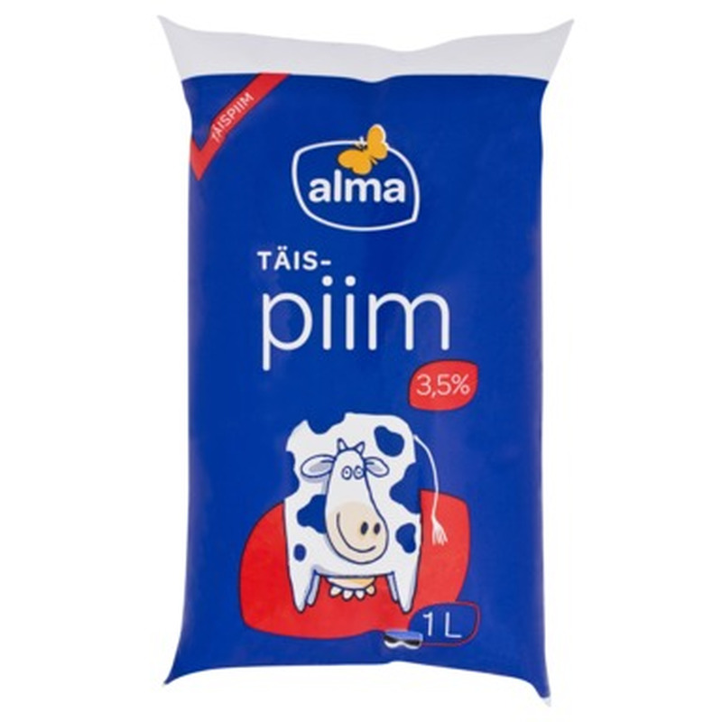 ALMA Piim 3,5% 1l (kile)