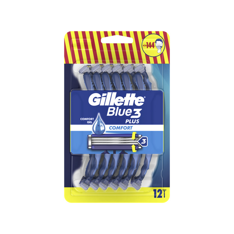 Raseerijad ühekordsed Blue3 Comfort, GILLETTE, 9+3 tk