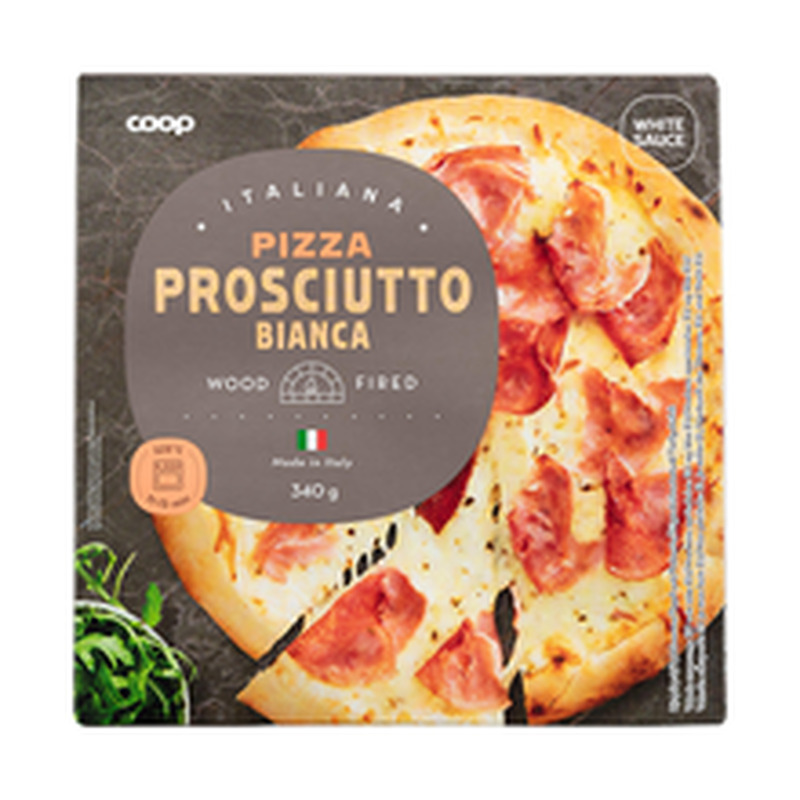 Coop Pizza Prosciutto Bianca 340g