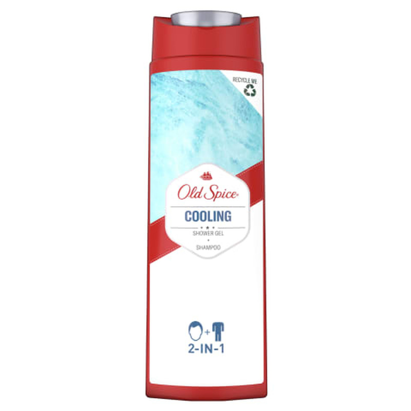 Old Spice dušigeel Cooling 2in1 400ml