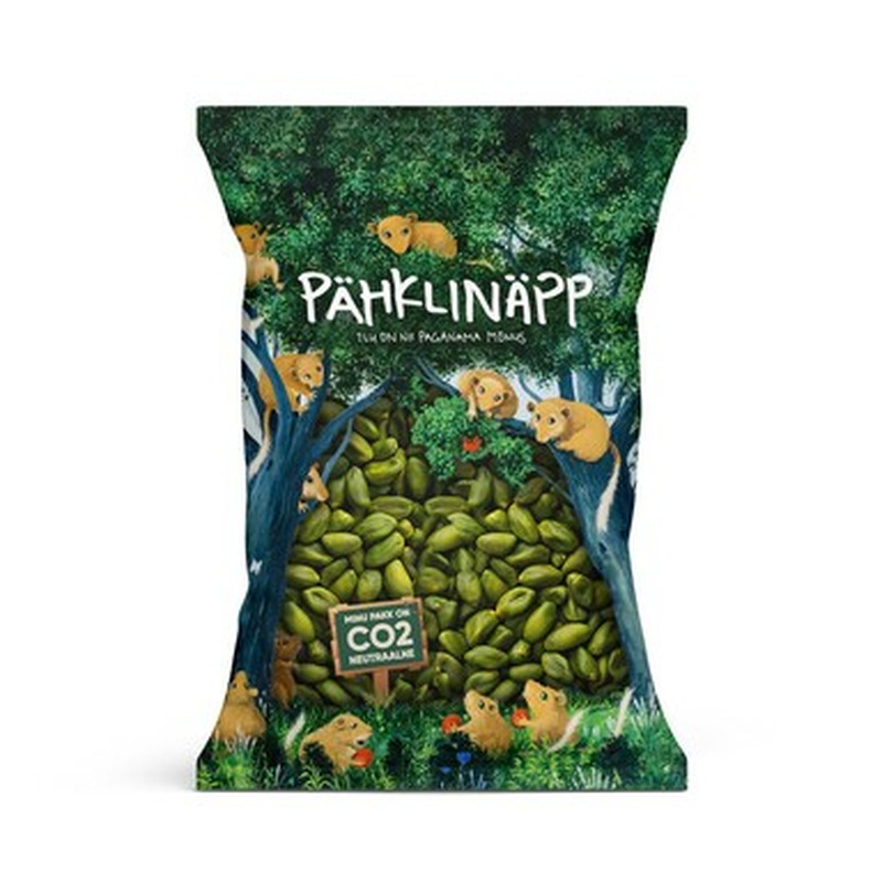 PÄHKLINÄPP Pistaatsiapähklid Ilma nahata 500g