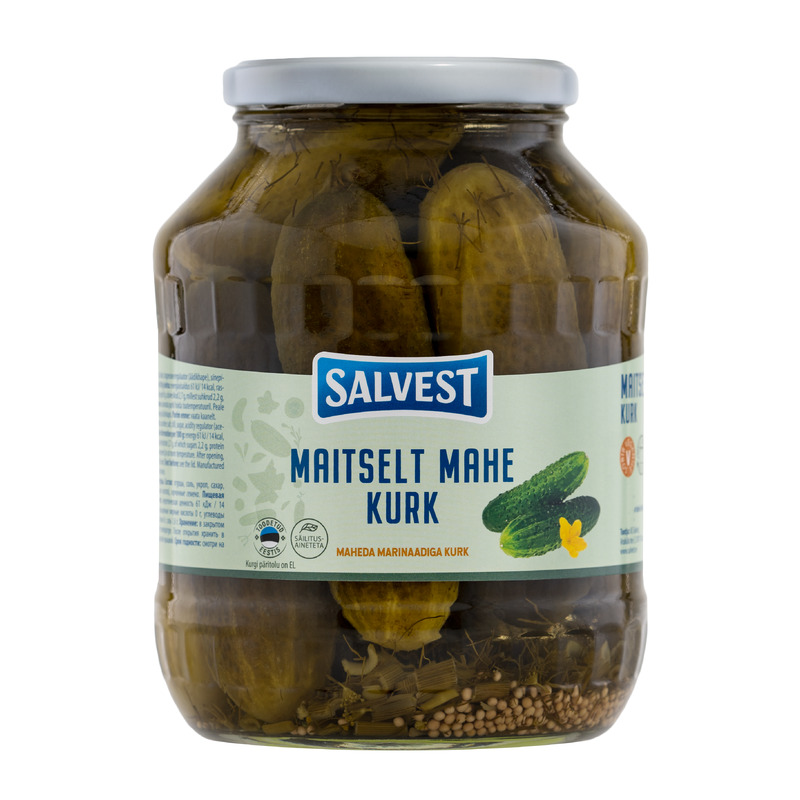 Maitselt mahe kurk, SALVEST, 1,6 kg