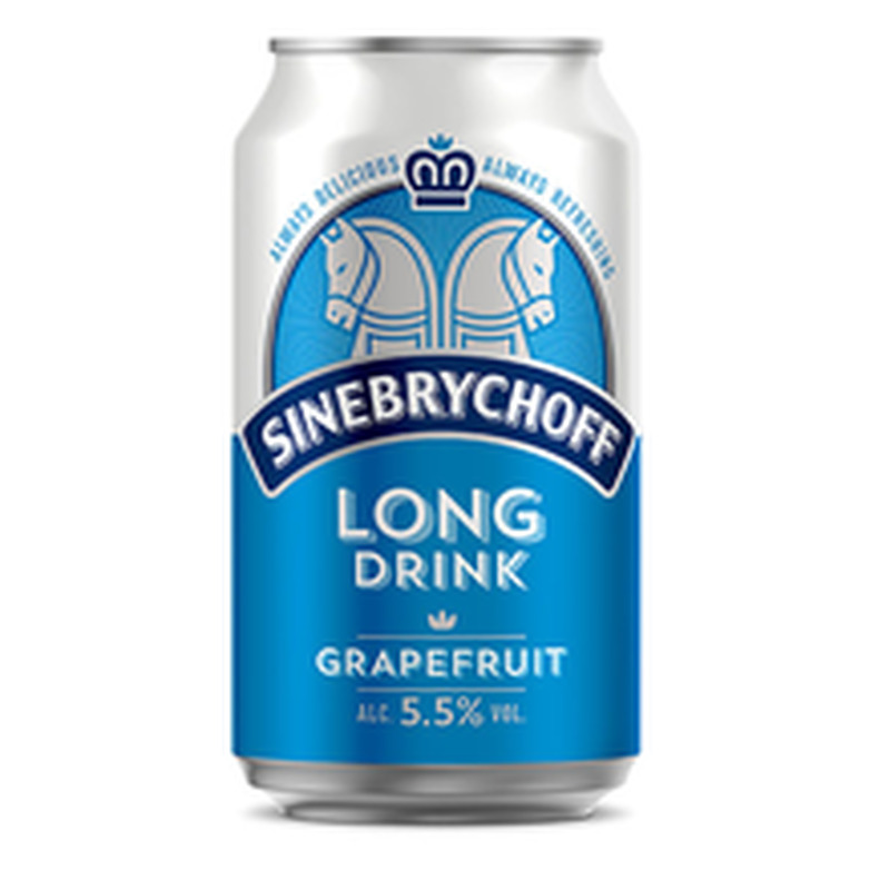 Long drink Grapefruit, SINERBRYCHOFF, 330 ml